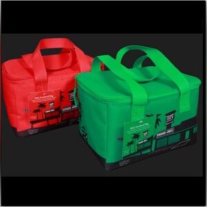Trader Joe’s Mini Insulated Bag SET: Red & Green!! Ready To Ship! NWT